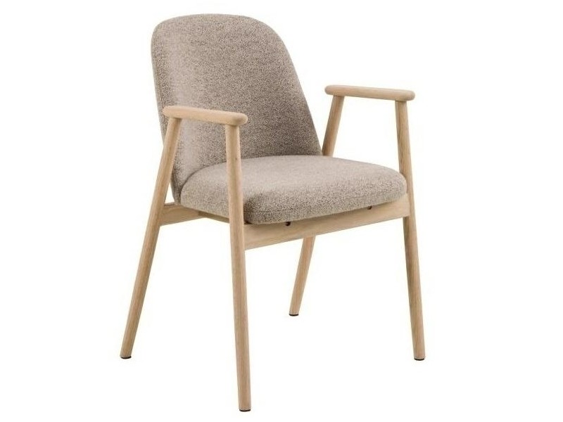 Krzesło Leo beżowe/ dąb Monza 60 - ACTONA